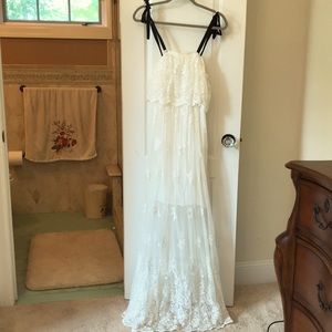 Aqua dress from Bloomingdales. Size small